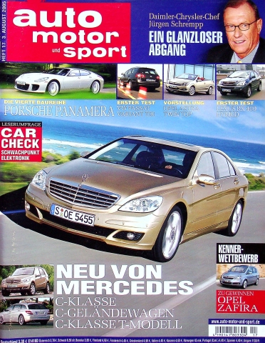 Deckblatt Auto Motor und Sport (17/2005)